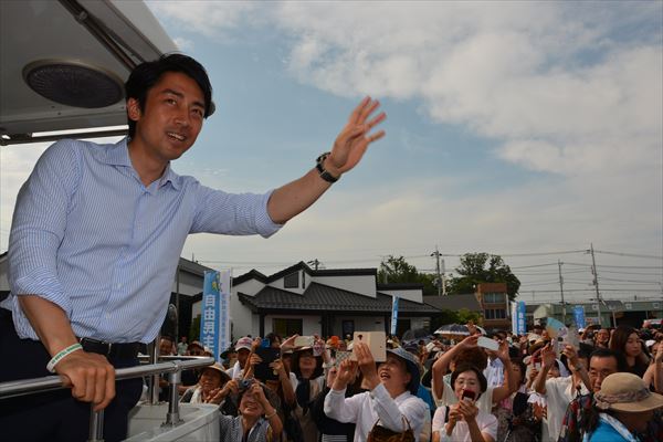 大水害の被災地も訪問（茨城県常総市）