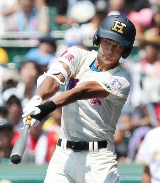 花咲徳栄の3番・西川愛也(写真:時事通信フォト)