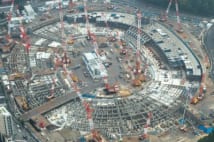 【定点空撮】新国立競技場 完成まであと27か月