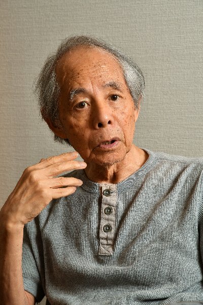 「スムーズに言葉が出てこない」と語る山田太一氏