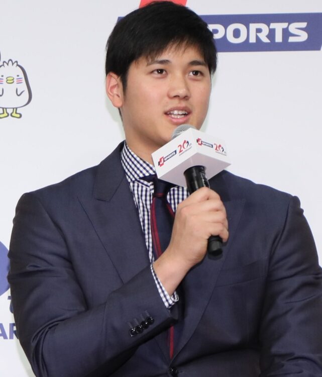 2017年の大谷翔平