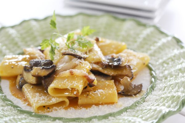 簡単なのに高級店の味わい「きのこのカルボナーラ」