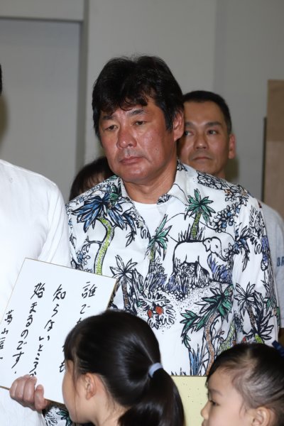 舞台『土佐堀川』出演の赤井英和