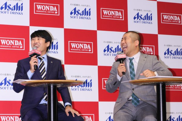 WONDAのCMに登場するハライチ・澤部と劇団ひとり