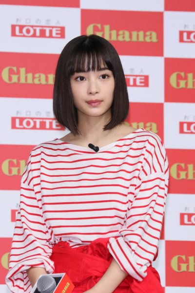 ガーナチョコレートのイベントに登場した広瀬すず