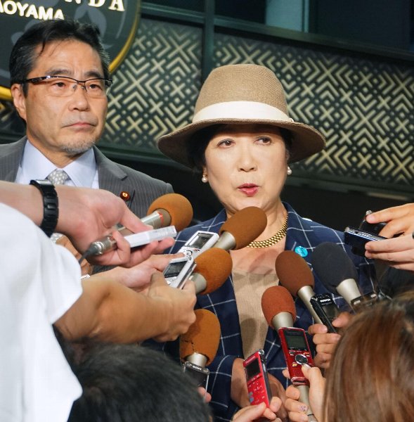 小池新党も迷走（写真：共同通信社）