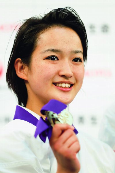 空手の清水希容