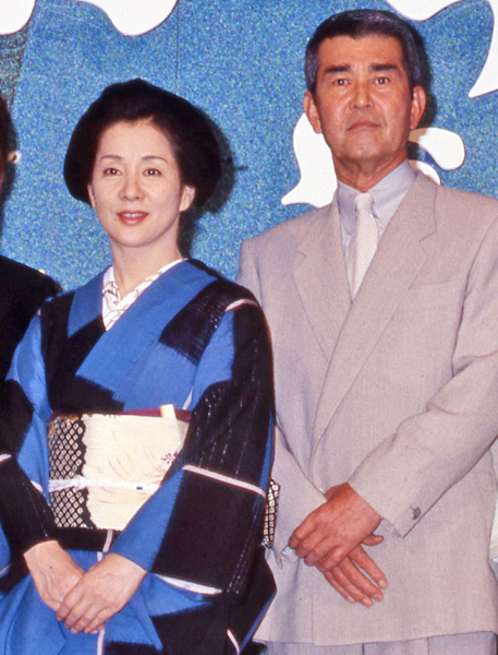 渡と吉永が共演した映画『長崎ぶらぶら節』（2000年）