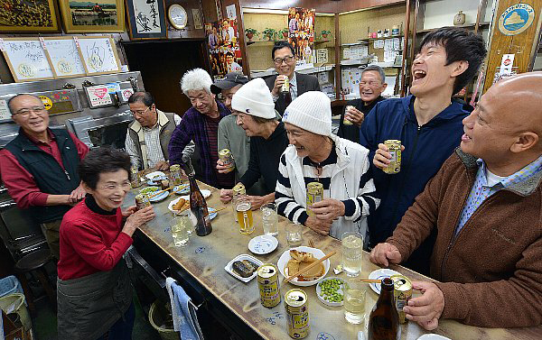 安くておいしい飲食店が点在する地域の中でもとりわけファンの多い店だ