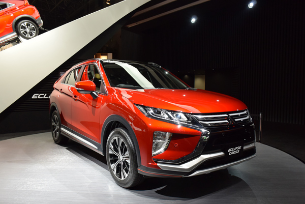 発売を控える三菱自動車の新型SUV「エクリプス クロス」