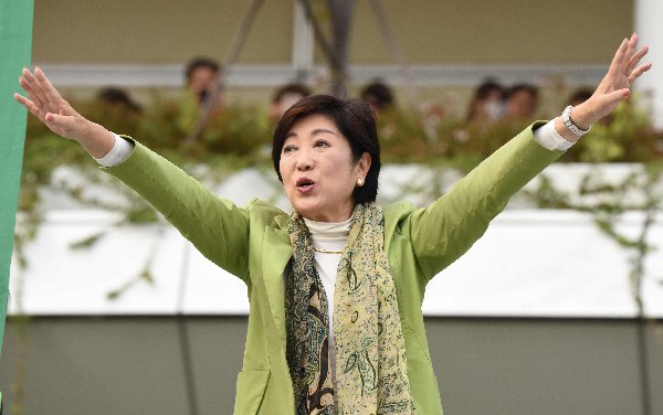 小池氏の希望の党は不発（写真：AFP＝時事）