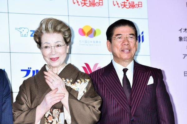 今年結婚50周年の西川きよし・ヘレン夫妻