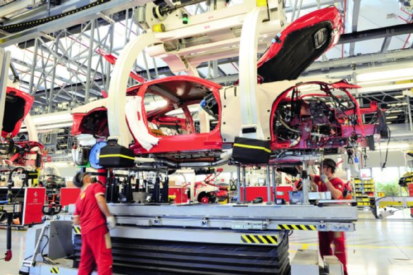 最新技術が結集した工場内(写真:Ferrari S.p.A.)