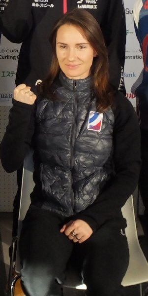 ロシアのアンナ・シドロワ選手