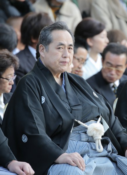 元横綱・大乃国の芝田山親方（時事通信フォト）