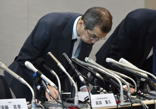 タカタの負債総額は1兆円を超え、破綻した（写真：時事通信フォト）