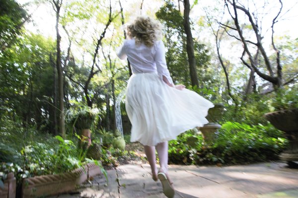 後ろ姿も美しい