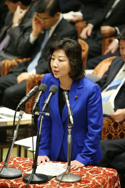 野田聖子総務相　時事通信フォト