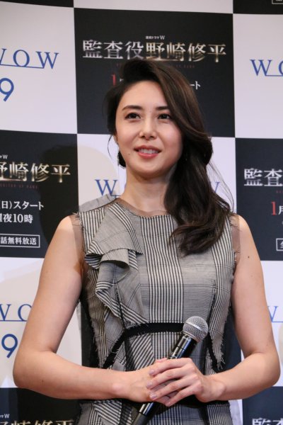 連続ドラマ『監査役 野崎修平』出演の松嶋菜々子