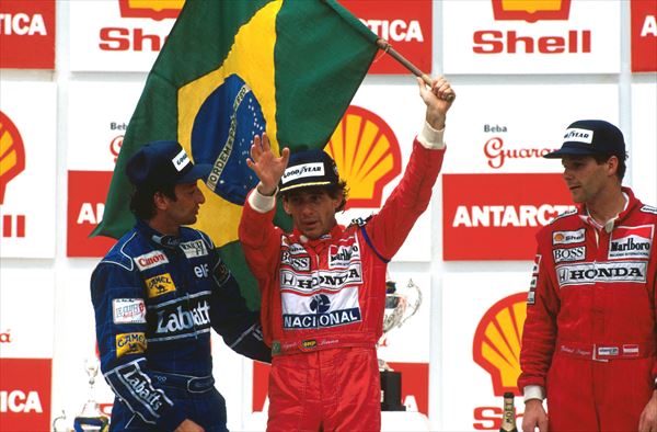 1991年のブラジルGP　Sutton Motorsport Images/AFLO
