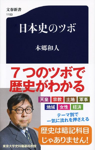 本郷和人・著『日本史のツボ』