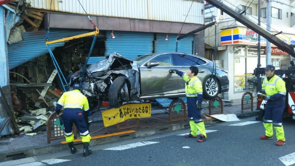 事故現場の様子