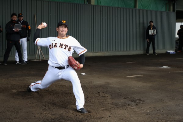 キャンプ序盤にして仕上がりは上々