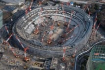 【定点空撮】新国立競技場 完成まであと21か月
