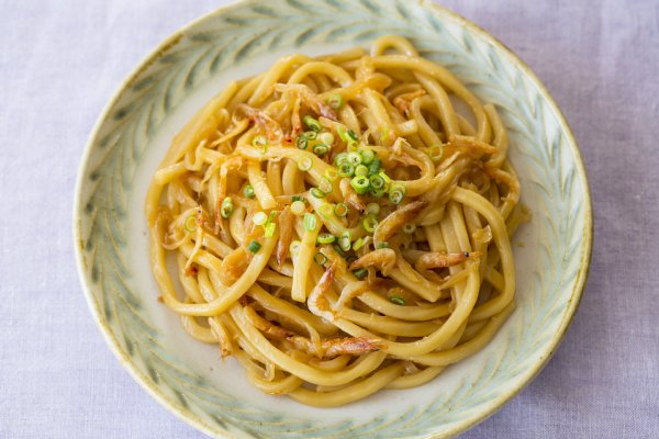 蒸し焼きうどん