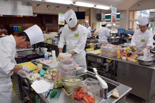 料理人たちは味を追求