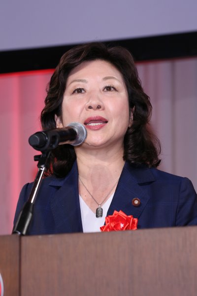 第23回AMDアワードに登場した野田聖子総務大臣