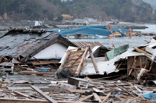 三陸地方に根づく自己防災の意識（写真／アフロ）