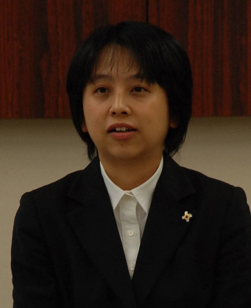 官邸が日本で一番恐れる女性？（2008年撮影）