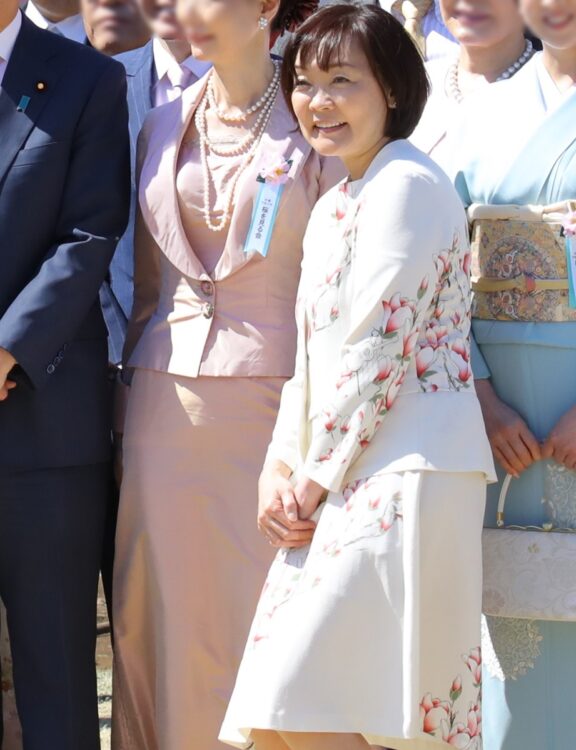 桜を見る会でも顔を見せた安倍昭恵さん（写真は2019年）