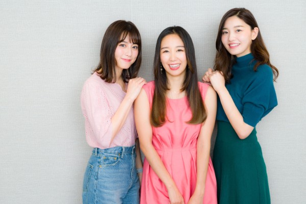 左から杉本有美、澤山璃奈、静麻波