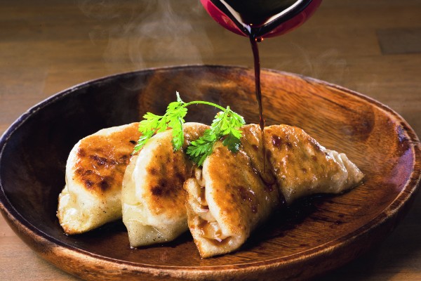 「GYOZA SHACK」のSHACK餃子(撮影/小松 潤)