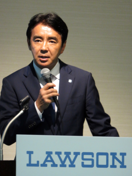 今年度中の開業目指すローソン銀行（竹増貞信・ローソン社長）