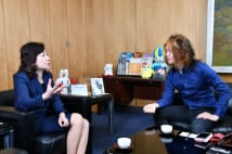 野田聖子氏　「日本初の女性宰相」への意気込みを語る