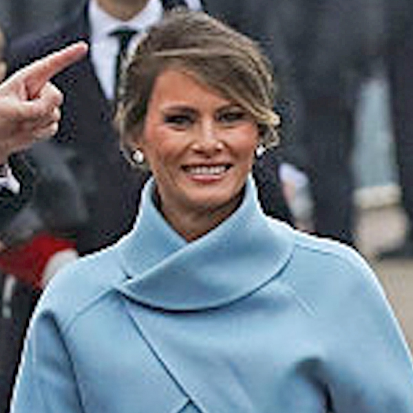 歴代大統領夫人のファッションを研究したというメラニア夫人(Getty Images)