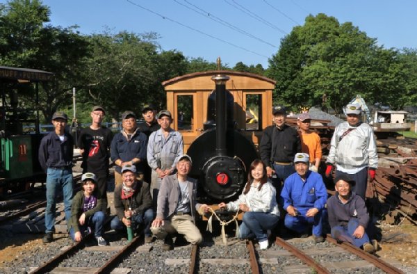 毎月設定されている活動日に集う会員たち