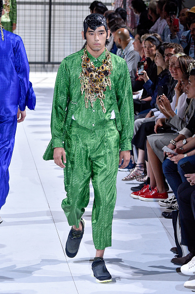 コムデギャルソンのランウェイで（写真：ゲッティイメージズ）