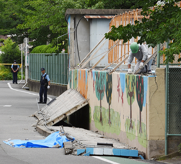 ノーマークだった大阪で地震が発生した（時事通信フォト）