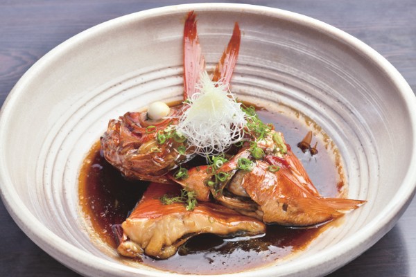 金目鯛のつや煮　時価（2000～2500円目安）