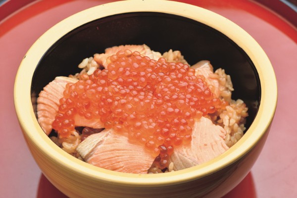 銀鮭はらこめし1728円