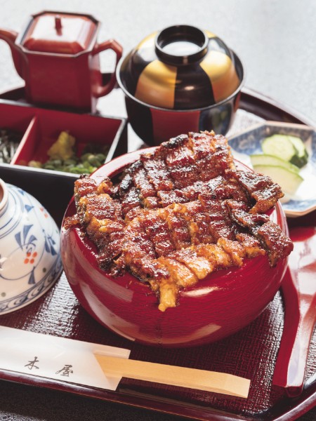 上ひつまぶし 4000円 肝吸付(撮影/佐藤敏和)
