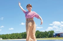 青森放送・猪股南アナ　世界大会で優勝した「一輪車の少女」