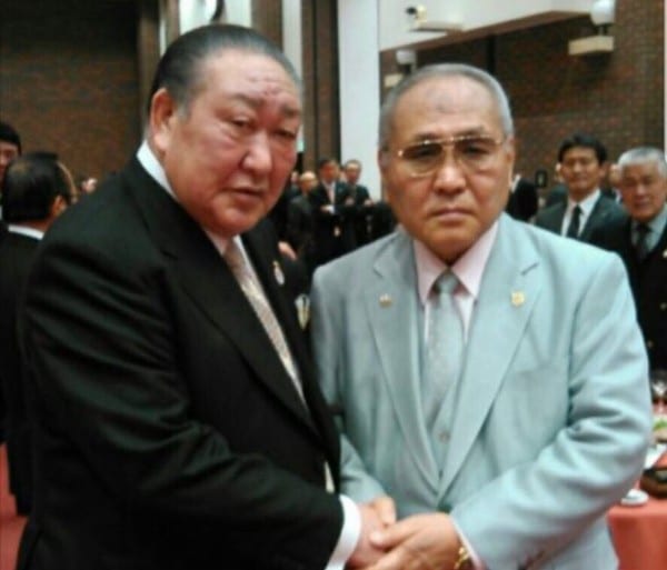 田中理事長との2ショット