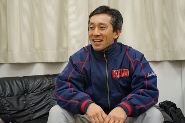 慶應義塾高校監督の森林貴彦監督(写真提供/インプレス)