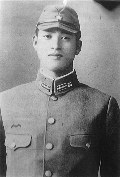 山添勇夫・陸軍大尉（山添藤真氏提供）