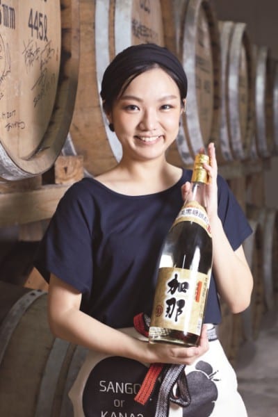 西平酒造の女性杜氏・西平せれなさん